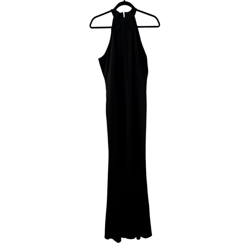 🆕Women's Elegant Halter Neck Sleeveless Mermaid Long Evening Dress - Picture 12 of 14